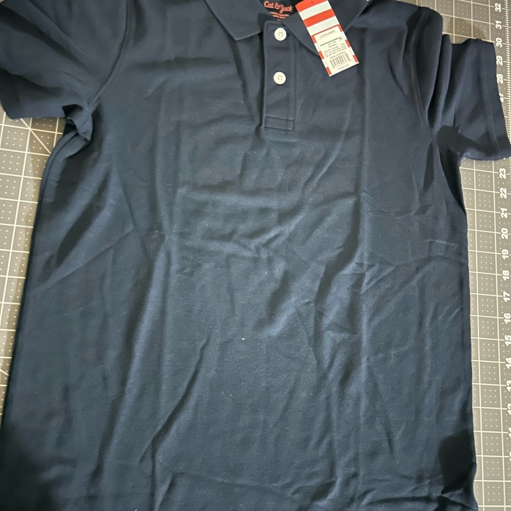 Cat & Jack Dark Blue Polo Shirt